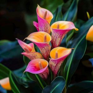 Калла Оникс купить по цене от 450р. в интернет-магазине «Посадика» с доставкой почтой в в Махачкале и по всей России – [изображение №1].