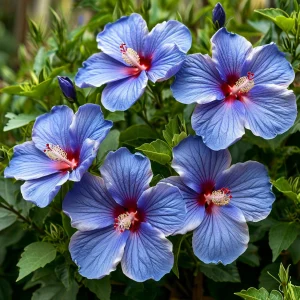 Гибискус садовый Блуминг Квин купить по цене от 259р. в интернет-магазине «Посадика» с доставкой почтой в в Махачкале и по всей России – [изображение №1].