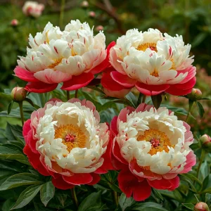 Пион Коралловый Каскад купить по цене от 490р. в интернет-магазине «Посадика» с доставкой почтой в в Махачкале и по всей России – [изображение №1].