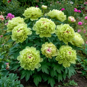 Пион Зеленые Бобы купить по цене от 610р. в интернет-магазине «Посадика» с доставкой почтой в в Махачкале и по всей России – [изображение №1].