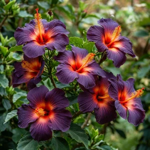 Гибискус Вивида Флэр купить по цене от 279р. в интернет-магазине «Посадика» с доставкой почтой в в Махачкале и по всей России – [изображение №1].