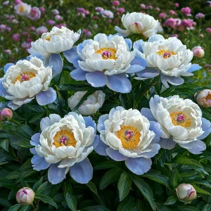 Пион Акварельный Этюд купить по цене от 806р. в интернет-магазине «Посадика» с доставкой почтой в в Махачкале и по всей России – [изображение №1].