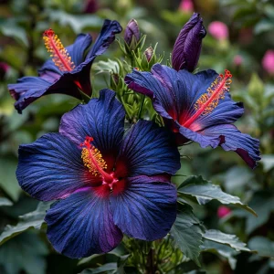 Гибискус Саншайн Кисс купить по цене от 450р. в интернет-магазине «Посадика» с доставкой почтой в в Махачкале и по всей России – [изображение №1].