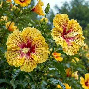 Гибискус Свит Соната купить по цене от 249р. в интернет-магазине «Посадика» с доставкой почтой в в Махачкале и по всей России – [изображение №1].