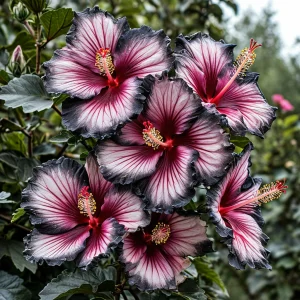 Гибискус садовый Самер Бридж купить по цене от 306р. в интернет-магазине «Посадика» с доставкой почтой в в Махачкале и по всей России – [изображение №1].