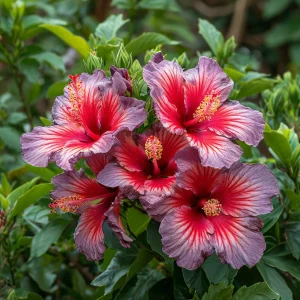 Гибискус Кримсон Флейм купить по цене от 479р. в интернет-магазине «Посадика» с доставкой почтой в в Махачкале и по всей России – [изображение №1].